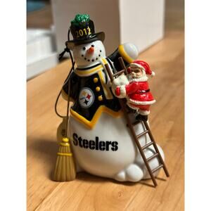 Steelers Danbury Mint Game Day Snowman 2012